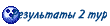 Результаты 2 тур